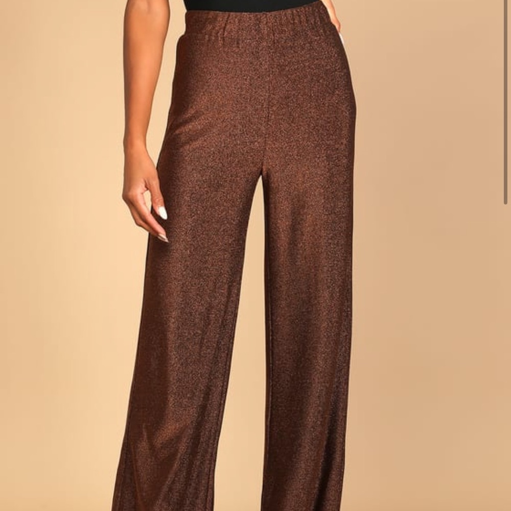 NWT Lulus Sparkly Pants